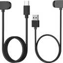 Wanme Charger for Amazfit Bip 5/3 / 3 Pro/U,GTS 4 Mini / 2 / 2e, GTR 2 / Mini / 2e, T-Rex Pro, Active, Replacement Charging Cable Cord Smart Watch Accessories (USB/1.6ft+USB-C/3.3ft)