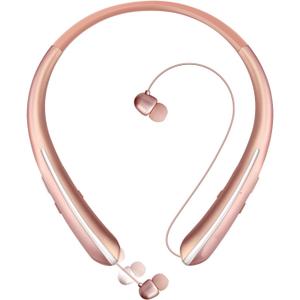 Neckband Bluetooth Headphones, Bluetooth 5.4 Wireless Headphone with Retractable Earbud,CVC8.0 Noise Cancelling, 16Hrs Playtime, Around The Neck Headphones Stereo Headset for Music, Conference, Videos