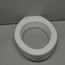 Carex Toilet Seat Riser, Elongated Raised Toilet Seat Adds 3.5 inches to Toilet Height, for Assistance Bending or Sitting, 300 Pound Weight Capacity Toilet Riser