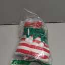 2PCS Puppy Christmas Sweater Cat Turtleneck Knitwear Xmas Elf Outfits Dog Warm Clothes Sweater for Kitties Puppies XL