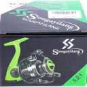 Sougayilang Fishing Reel, 5.2:1 High Speed Spinning Reel, Lightweight 11+1BB Ultra Smooth for Saltwater or Freshwater,1000-6000 Series