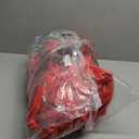 MllesReve Womens Long Strapless Satin Prom Dress Sleeveless Slit Evening Ball Gown with Pockets (6, Red)