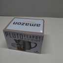 Tealyra - Pluto Porcelain Small Teapot Grey - 18.2-ounce (1-2 cups) - Unique Finish - Stainless Steel Lid and Extra-Fine Infuser To Brew Loose Leaf Tea - 540ml (Gray)