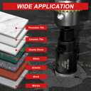 1-1/4 Inch Dry Diamond Core Drill Bits, 32mm Vacuum Brazed Diamond Hole Saw for Porcelain, Ceramic, Granite, Brick, Concrete - M14 Thread & M14 Hex Adapter