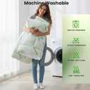 Mattress Pad - Bamboo Viscose Mattress Protector, Quilted Fitted Pillow Top Mattress Topper with Deep Pocket, Full Size