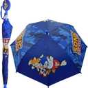 Sonic the Headgehog Small Umbrella with Clamshell Handle Blue