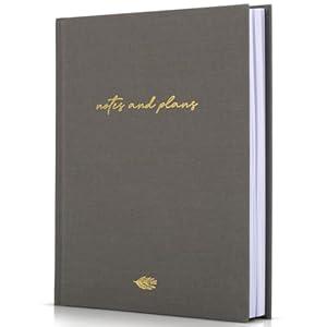 Aesthetic Daily Planner And Notebook With Hourly Schedule - Modern Hardcover To do List Notepad to Easily Organize Your Work Tasks And Appointments - The Perfect Book for School & Office Supplies