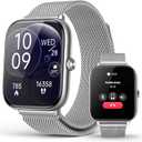 EarlySincere 2.06" AMOLED Smart Watches with Blood Pressure, 118 Sports Modes, Fitness Activity Tracker for Men Women,