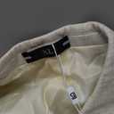 Bofan 2 Piece Linen Suits for Men Slim Fit Casual Beach Wedding Summer Grooms Groomsmen Linen Blazer Pants Suit, XL, Beige