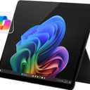 Microsoft Surface Pro 2-in-1 Laptop/Tablet (2024), Windows 11 Copilot+ PC, 13" Touchscreen OLED Display, Snapdragon X Elite (12 Core), 16GB RAM, 256GB Storage, Black