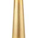 Portable LED Table Lamp, 3-Levels Brightness Metal Desk Lamp,3 Color Touch Control Rechargeable Lamp, Ideal Bedside Lamp for Nightstand,Bedroom, Living Room (Gold)