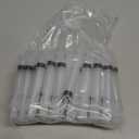 Wisdom Teeth Syringes, 50 Pack Irrigation Dental Syringes with Measure Scale & Curved Tip for Dental Care Liquid Oral Tonsil Stone