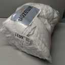 Maple&Stone White Quilt Set Queen Size, Lightweight Bedspread Ultrasonic Chevron Pattern Light Coverlet for All Season Comforter Bedding Decor - 3 Piece Full Bed Cover Sets, Full/Queen 90x96