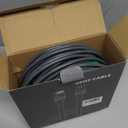 Anautin 100ft Starlink Gen 3 Cable - 6.5/75/100/150ft High-Speed Weatherproof Standard Generation 3 Replacement Extension Cord for Satellite Star Link V3, Grey
