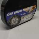 Snow-Chains Auto Fixing 1 Min Quick Fit Easy Installation Tire-Chains, Portable Reusable Universal Emergency Tire Traction Chain for Passenger Car, Pickup Trucks and SUV - Set of 2 (HKN-150)