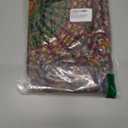 Bless International Handmade Indian hippie Bohemian Psychedelic Peacock Mandala Wall hanging College Dorm Beach Throws Table Cloth Bedding Tapestry (Golden Green, Medium(54x60Inches)(137x152cms))