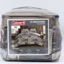 Coleman Bedding Comforter Set King - 4 pack Log Cabin Patchwork