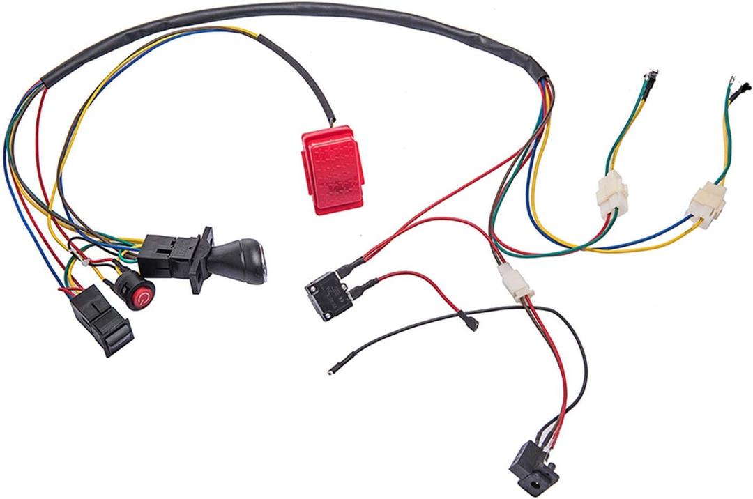 Weelye Children Electric Car DIY Accessories Wires,Self-Made Toy Car of Parts, for Electric Car Kids Ride on Toys