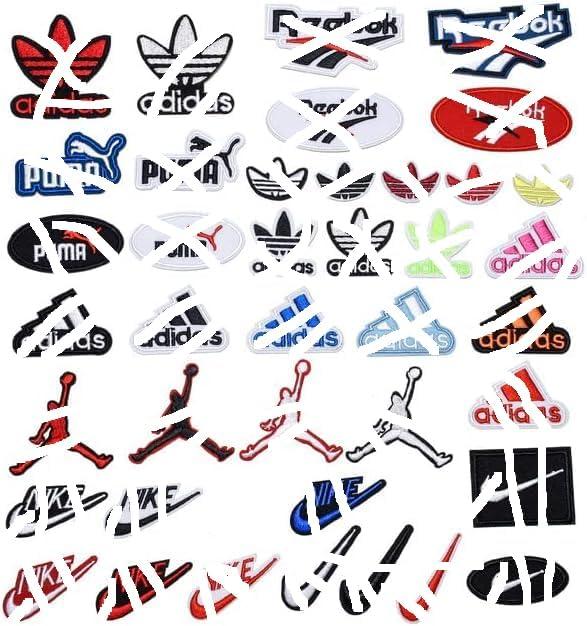 40 Pcs Iron on Patches for Clothing Embroidered Iron On Patch Hat Patches Clothing Jackets Hats Backpacks Jeans Vest Dress Shoes, Stikers Sewing Repair Decals (40 Pieces Mixed Patches)