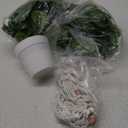 BLEUM CADE 1pcs Fake Hanging Plants Kit with Pot and Plant Hanger, Artificial Pothos Vines Hanging Potted Plant Greenery for Home Living Room Indoor Outdoor Decor