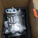 PHOBOOS A/C compressor with Clutch Compatible with Jeep Renegade 2.4L 2015-2021, Fiat 500X 1.4L 2.4L 2016-2018, 6SBU14C Compressor, Fast Cooling, Low Noise, Easy Installation, Ref. CO29252C