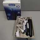 Oral-B Rechargeable Electric Toothbrush, iO Limited Simple Clean, 3 Cleaning Modes, Automatic Pressure Sensor to Protect Gums, Travel Case, Night Black