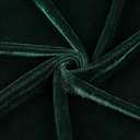 Unisex Hooded Cape Long Velvet Cloak with Hood Halloween Christmas Cosplay Costumes 63inch A001GXL Green (XL)