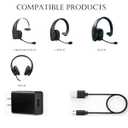 LIAUBN USB Micro BlueParrott Charger Cable Compatible with BlueParrott B350-XT, B450-XT, S450-XT, B350XT, B350 XT, B450XT, B550-XT Wireless NC Bluetooth Headset Adapter Charging Cable (5FT)