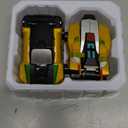 Magnetic Dinosaur Car Toy - 2 in 1 Crash & Transform Vehicle to Dino, No Battery Needed for Kids Age 3-12, Birthday Gift(Golden Dragon)