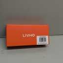 2 x livho Aviator Glasses for Men & Women, Lightweight Metal Frame, Anti-Glare, Eye Strain Relief