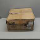 Knee Scooter, 300lbs Capacity, 13" Big PU Seat, All Terrain Foldable Knee Scooter Walker with Bag for Foot Injuries Compact Crutches Alternative (Black)