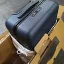 Away Bigger Carry-On Luggage, Lightweight Hardside Large Suitcase with Spinner Wheels, TSA Lock, Airline Approved, Navy Blue