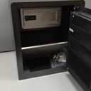 DAYI Biometric Fingerprint Safe Box, 2.0 Cubic Feet Home Safes with Fireproof Bag, Digital Touchpad Security Safe for Money Cash Documents, Dual Alarm System - DF-45 Pro