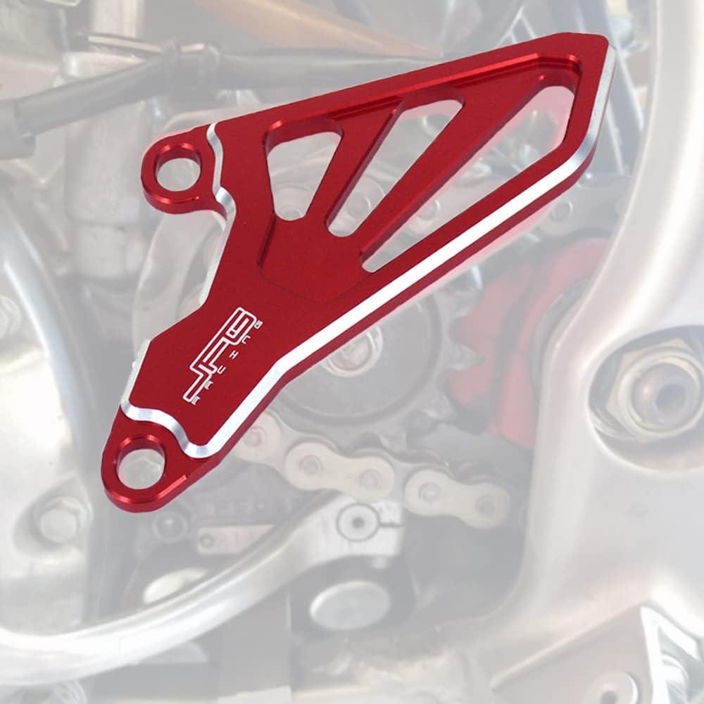 Dirt Bike Front Sprocket Cover Guard Aluminum CNC for CR250R CRF250R CRF250X CRF450R YZ125 YZ125X 2004-2025 Red