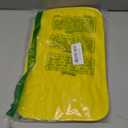 Car Center Console Pad, Waterproof Leather Armrest Seat Box Cover Protector, Non-Slip Middle Console Cushion Pad Interior Decor Fits Most Vehicles, Car Accessories (Yellow)