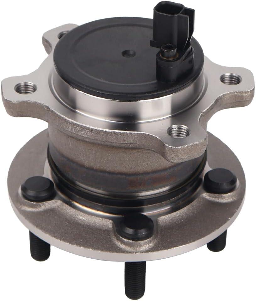 Autoround Rear Wheel Bearing and Hub Assembly Compatible with Ford Escape 2013-2019/ C-Max 2013-2018, Lincoln MKC 2015-2019 5-Lugs w/ABS, Replace # 512499