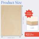 Baltic Birch Plywood 24 x 36 x 1/2 Inch - 12 mm Craft Wood, Pack of 4 B/BB Grade, Stronger Than Basswood Sheets or Balsa Wood, Perfect for Laser, CNC Cutting, Wood Shelves, by Woodpeckers