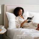 viewstar Bed Pillows King Size Set of 2, Hotel Collection, Down Alternative Soft Pillow for Back, Stomach or Side Sleepers, White