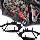Black Soft Upper Door Set Kit Fits for 2017-2025 Can Am Maverick X3 2-Seater Model accessories