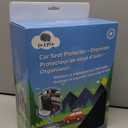 Leo and Ella Car Seat Protector for Child Car Seat, General Use and Backseat Organizer with Tablet Holder, Durable & Waterproof, Child Mat