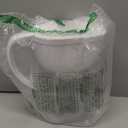 Amazon Basics 10-Cup Water Filter Pitcher, Compatible with Brita Filters, WQA & NSF Certified, Made in Europe