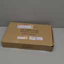 Amagic Magic Pure White Flameless Candles, Battery Operated Candles, Acrylic Flickering LED Pillar Candles with Remote Control and Timer, 3D Wick, Yellow and Blue Glow, D2.2 xH5.5 6.5" 7.5", Set of 9