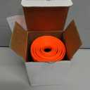 Self-Adhesive Bike Tire Liners, TPU Material with Translucent Mesh, Orange, Lightweight Quick Installation for Mountain and Road Bikes
