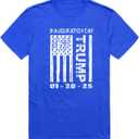 Rapiddominance Distressed T's, Trump 1 (X-Large, Royal)