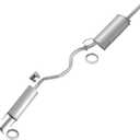 Resonator Pipe Muffler Kit Compatible with Nissan Sentra 1.8L 2013 2014 2015 2016 2017 2018 2019, Stainless Steel, Direct-Fit Replacement