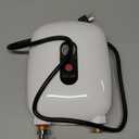 Under Sink Tankless Water Heater, Electric, 110V/ 120V, Point of Use, Instant Hot Water, Compact Design, Easy Installation for Kitchen, Bathroom, RV & Apartment (White)