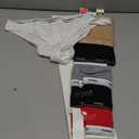 Hanes Women's Originals Bikini Panties, Breathable Stretch Cotton Underwear, Assorted, 6-pack (X-Large, Basic Color Mix)