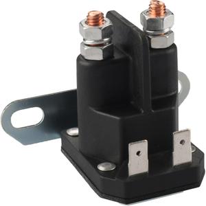 AM138068 Starter Solenoid 12V for John Deere Tractor Cub Cadet 725-04439 Compatible with LA100 LA105 LA110 LA115 LA120 LA125 D100 D105 D110 D120 D125 D130 D140 D150 D155 D160 D170