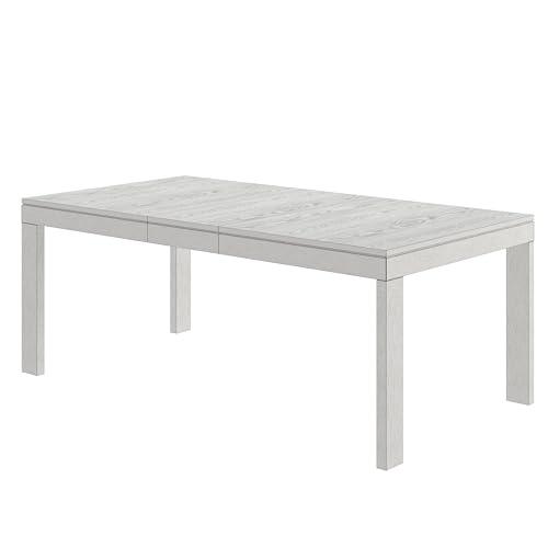 Solid Wood Dining Table Set - Mix and Match Extendable Table, Chair, Sold Separately for Dining Room, Kitchen, Grey