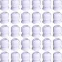 Shappy 30 Pieces Coupler Piping Bag Plastic Standard Couplers Cake Decorating Pipe Tip for Frosting Icing Nozzles (1.2 x 1 Inch)
